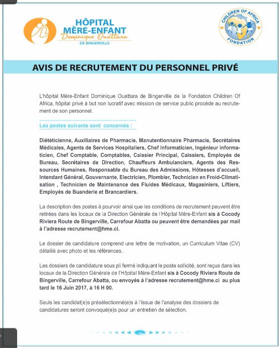 Offre d emploi dieteticienne