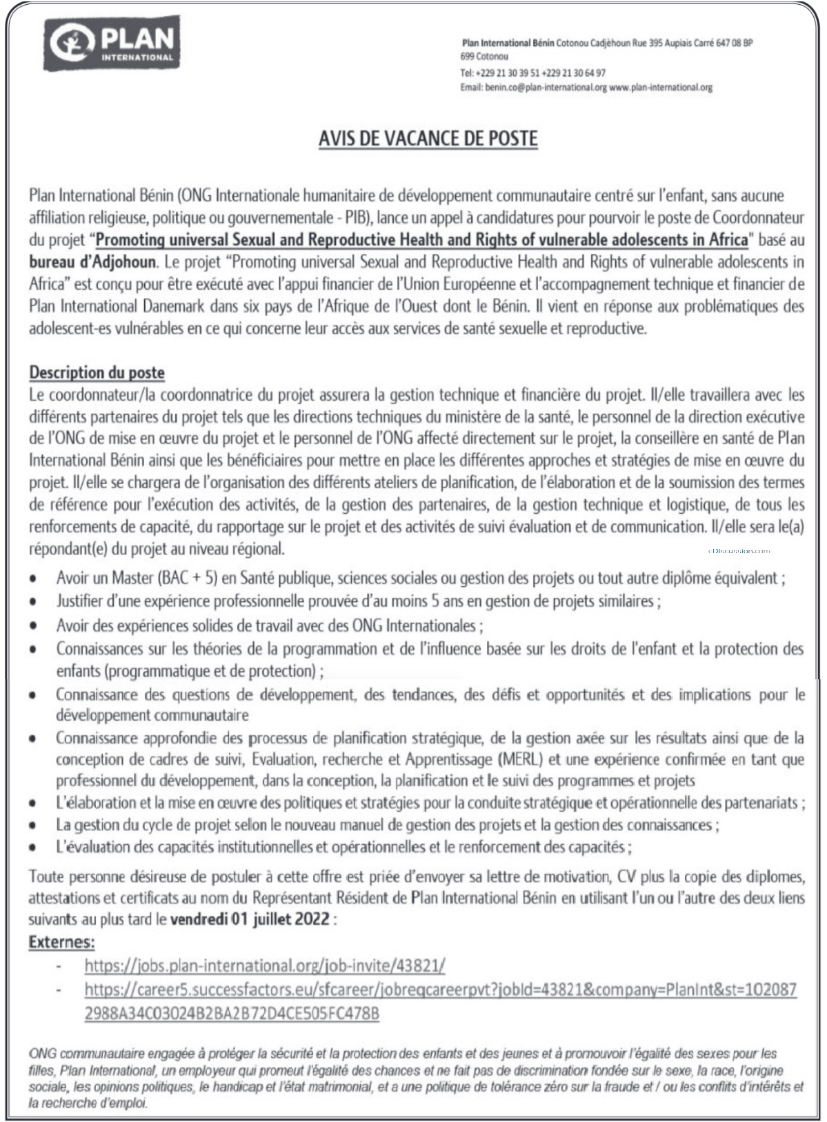 cDiscussion.com, première plateforme d'offres d'emploi en Afrique de l